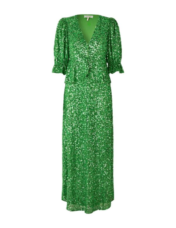 groene glitter jurk Notes du Nord hillary - Hillary Lizard - (Duplicate Imported from WooCommerce)