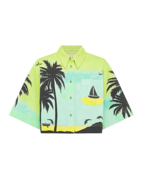 Top Alémais / Sail Away Cropped Shirt Multi