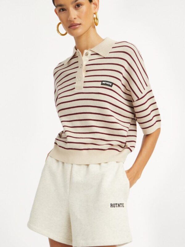 Broek Rotate Birger Christensen / Mid Waisted Piping Pants