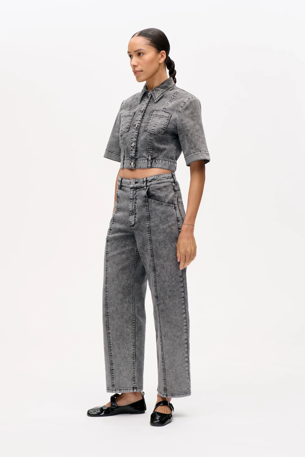 Jeans Baum und Pferdgarten / Nara Washed Black - Afbeelding 3