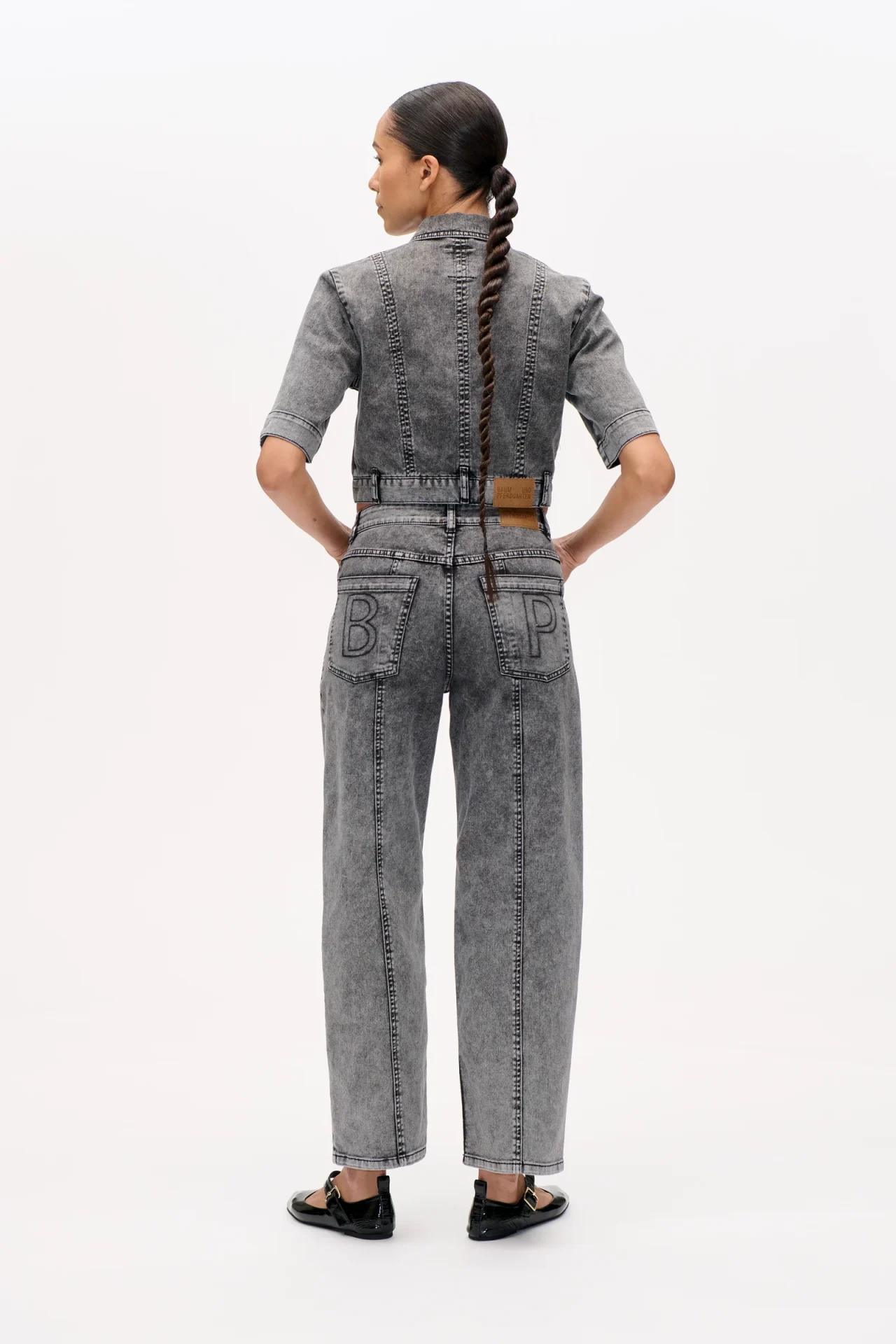 Jeans Baum und Pferdgarten / Nara Washed Black - Afbeelding 4