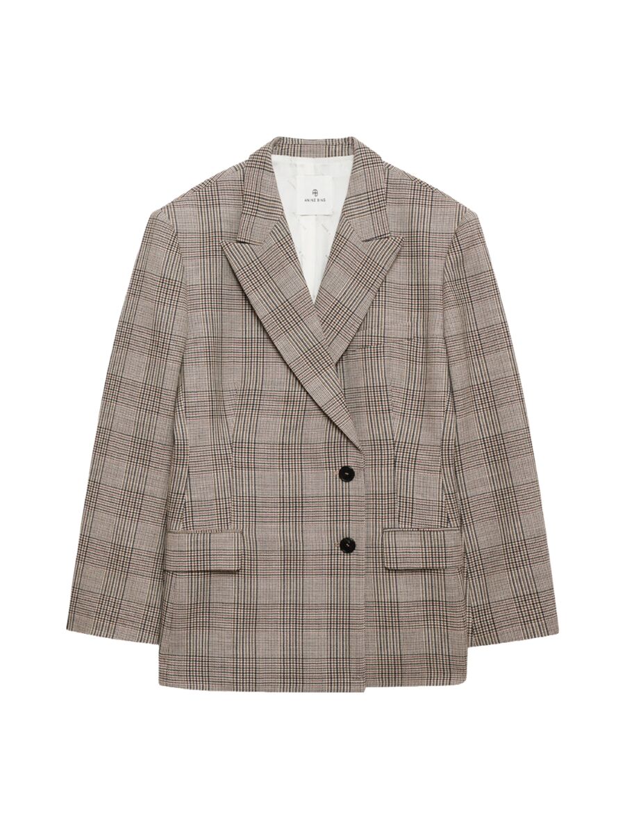 Blazer Anine Bing / Aretha Blazer Brown Plaid