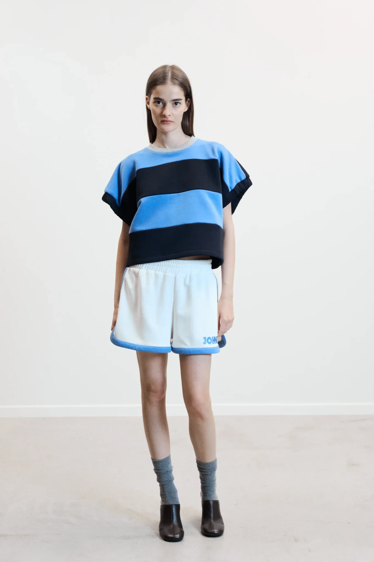 Short Johny / Lea Off White Blue - Afbeelding 2