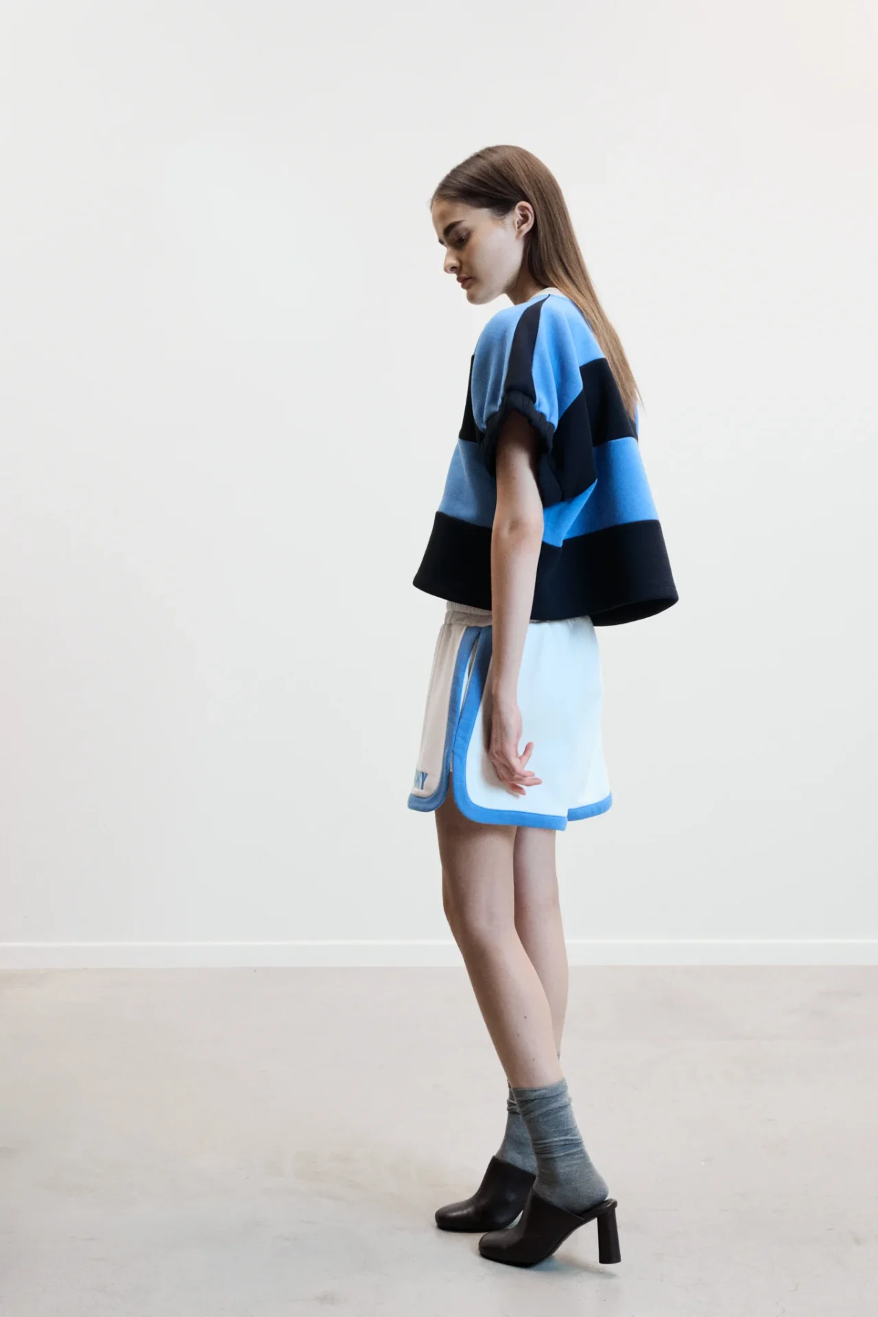 Short Johny / Lea Off White Blue - Afbeelding 3