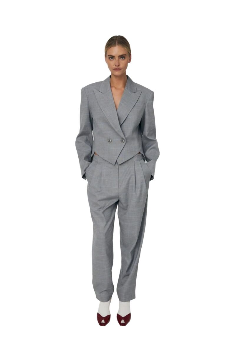 Blazer Stella Nova / Tuxedo Blazer Light Grey