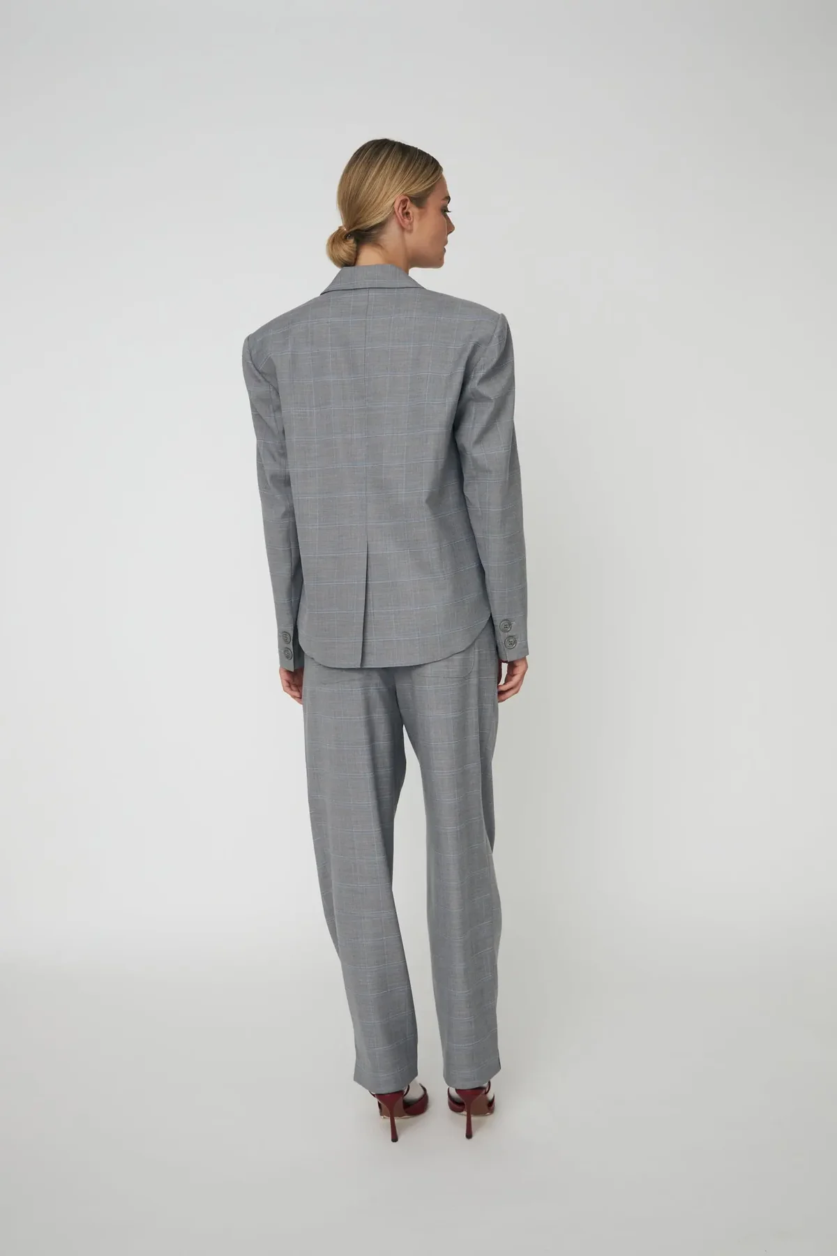 Blazer Stella Nova / Tuxedo Blazer Light Grey - Afbeelding 3