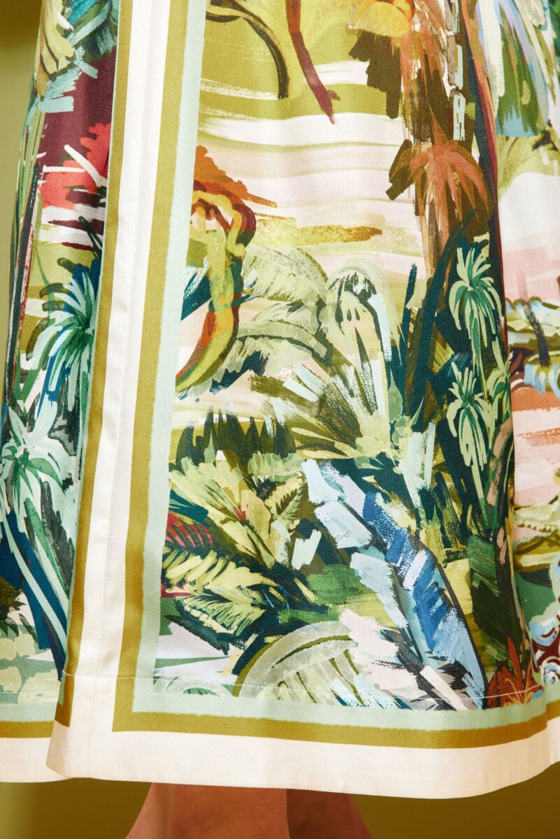Broek Alémais / Jungle Boogie Silk Culotte Multi - Afbeelding 5