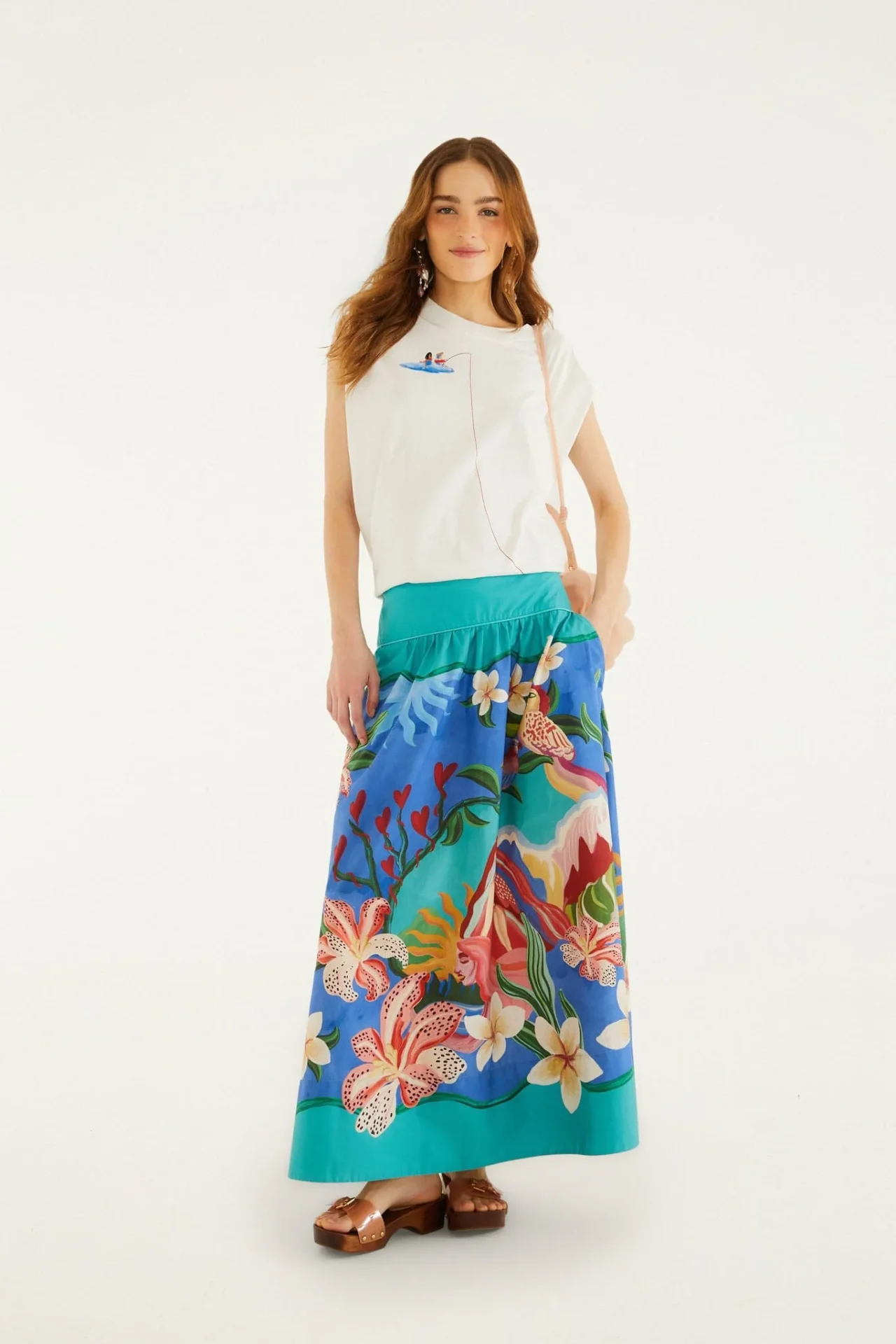 Top Farm Rio / Fishing Dreams Tank Off-White - Afbeelding 3