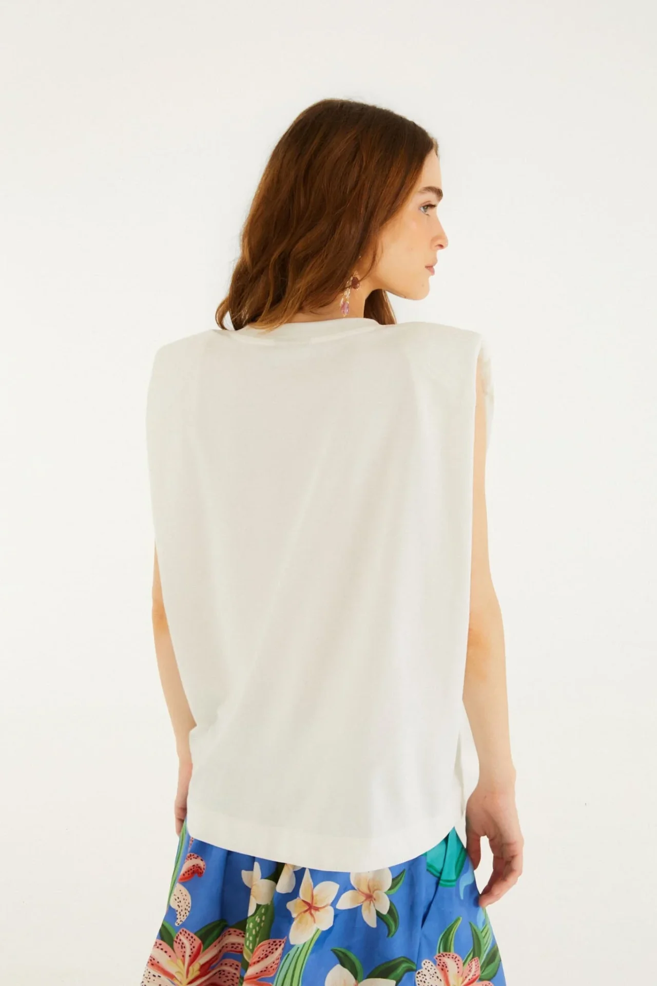 Top Farm Rio / Fishing Dreams Tank Off-White - Afbeelding 4