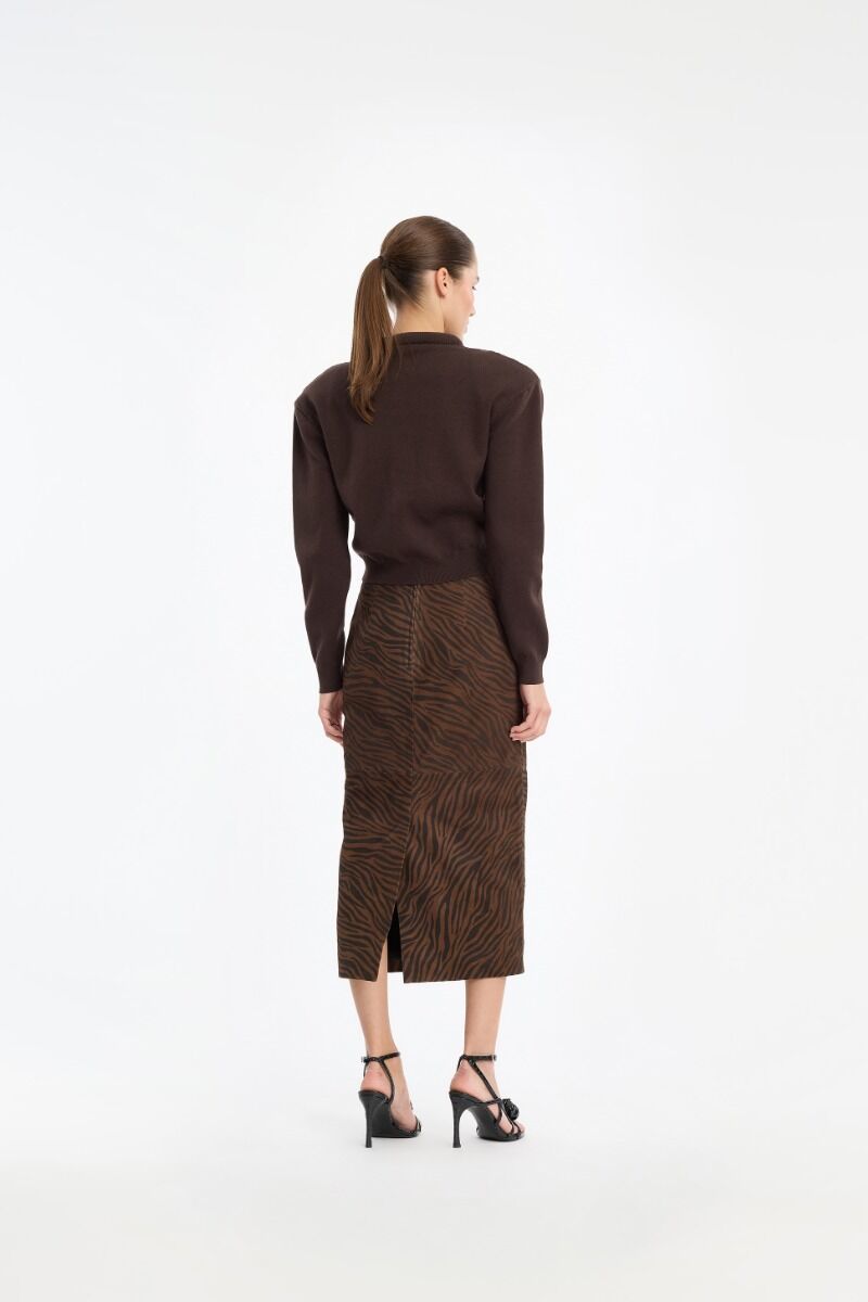 Vest Rotate Birger Christensen / Firm Knit Cardigan Molé - Afbeelding 3